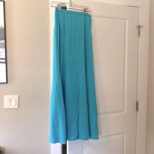 Blue Maxi Skirt